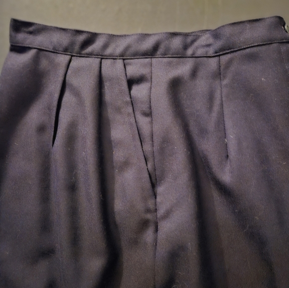 Austin Leeds Navy Blue Suit - 100% Wool - NWOT - Size 12 Vintage - Picture 9 of 11